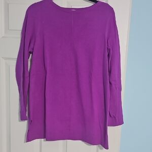 J. Jill Vibrant Purple Women's Sweater